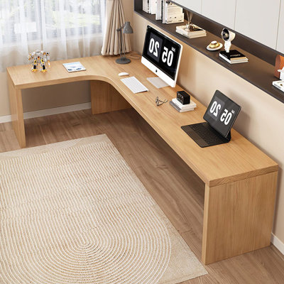 Burlywood Rectangular Solid Wood desks