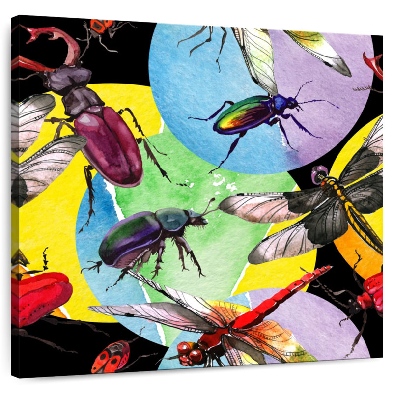 Aquarelle Wild Insects