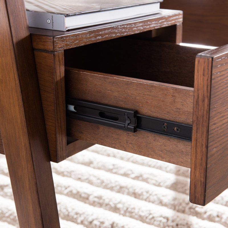 Jarodd Writing Desk, Tobacco Brown