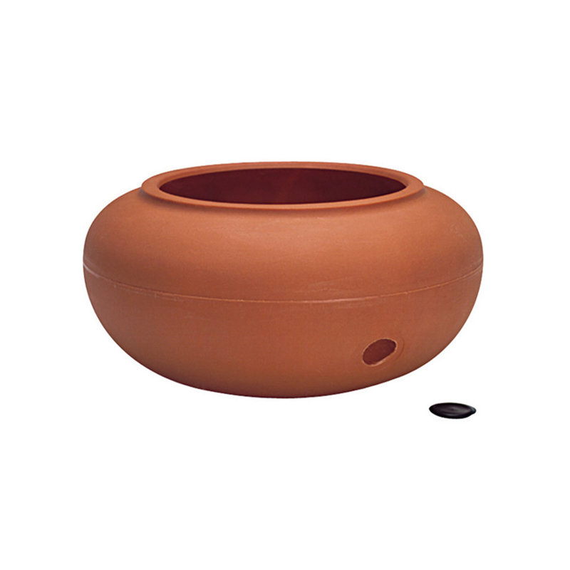 Support pour boyau d'arrosage de 21 pouces pour boyaux de 75 à 100 pi The HC Company, Terra Cotta