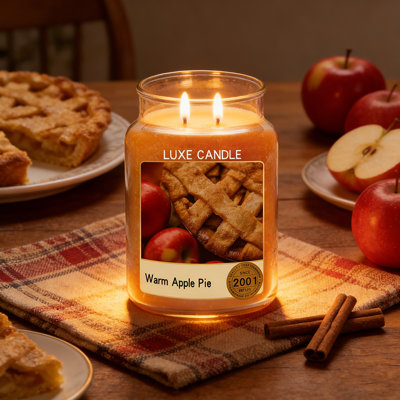 23 Oz Sweet Apple Pie Candles To Fill Your Home With The Sweet Aroma Of Baking