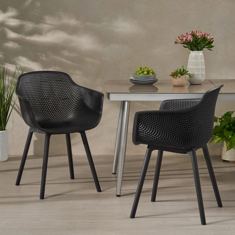 CHAISE LOTUS, Noir