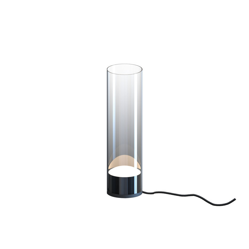 Deaaron Plastic Novelty Table Lamp, Smoke