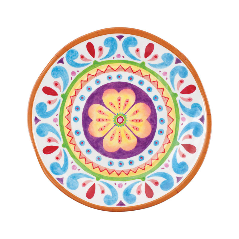 6-Piece Cinco De Mayo 9" Melamine Plate