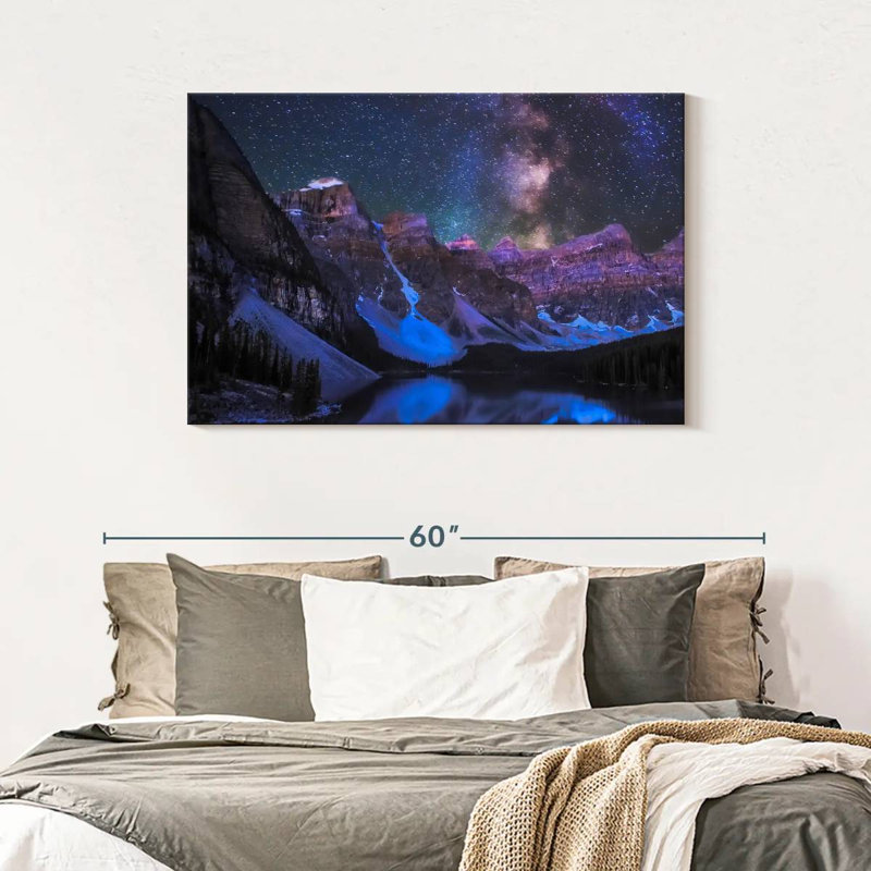 Galaxie d'Alvord Lake Moraine, H 30 po x l 45 po