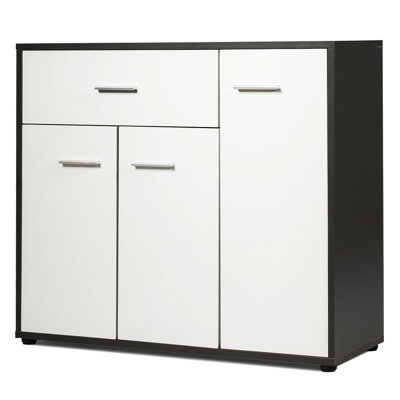 Alyssaann 88cm Solid Wood Sideboard