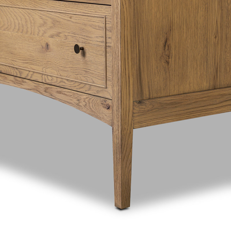 Maggie Tall Chest-Aged Smoked Oak, Aged Smoked Oak
