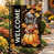 Citrouilles noires et orange