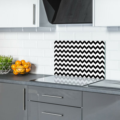 Oxly Abstract Curved Stripes Chopping Board