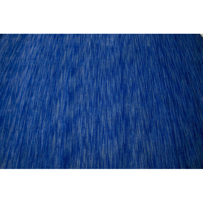 Tapis oriental bleu 6 x 6 Lori Gabbeh