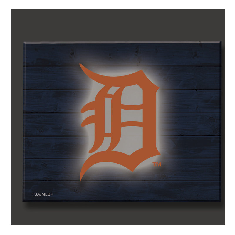 Décoration murale éclairée MLB, Tigers de Detroit