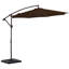 Parasol en porte-à-faux rond avec contrepoids 120 po Beeram-587481305