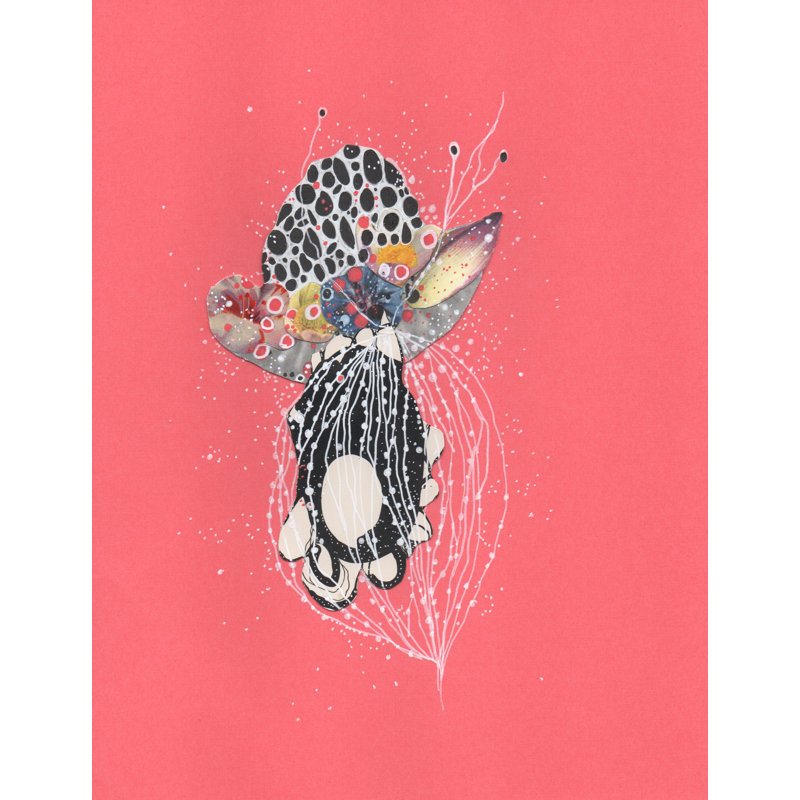 " Bittersweet Cephalopod " by Jenny Brown, 31.25" H x 25.25" W x 0.88" D