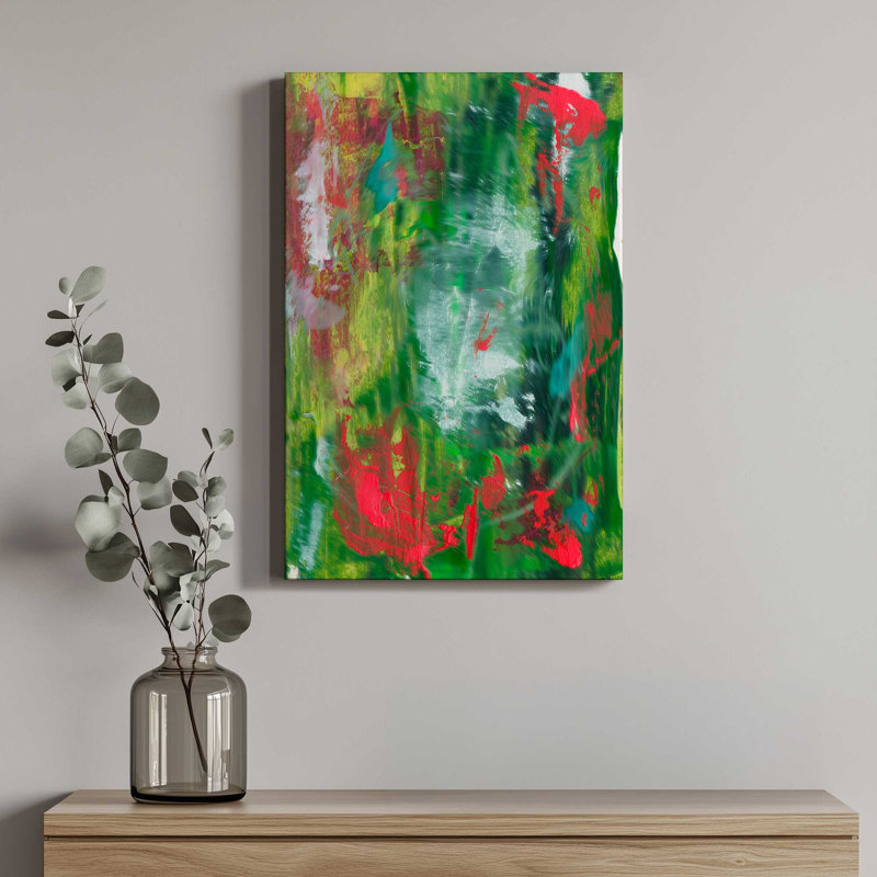 «Lush Blush I» par Melissa Wang, reproduction d'art sur toile, H 18 po x l 12 po