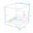 Canopy Platform Bed with Headboard-349827762-349827772