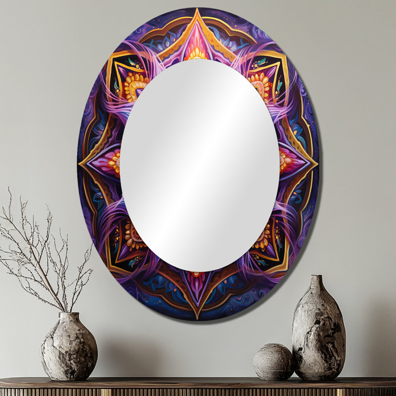 Miroir mural ancien antique, 40 po x 30 po