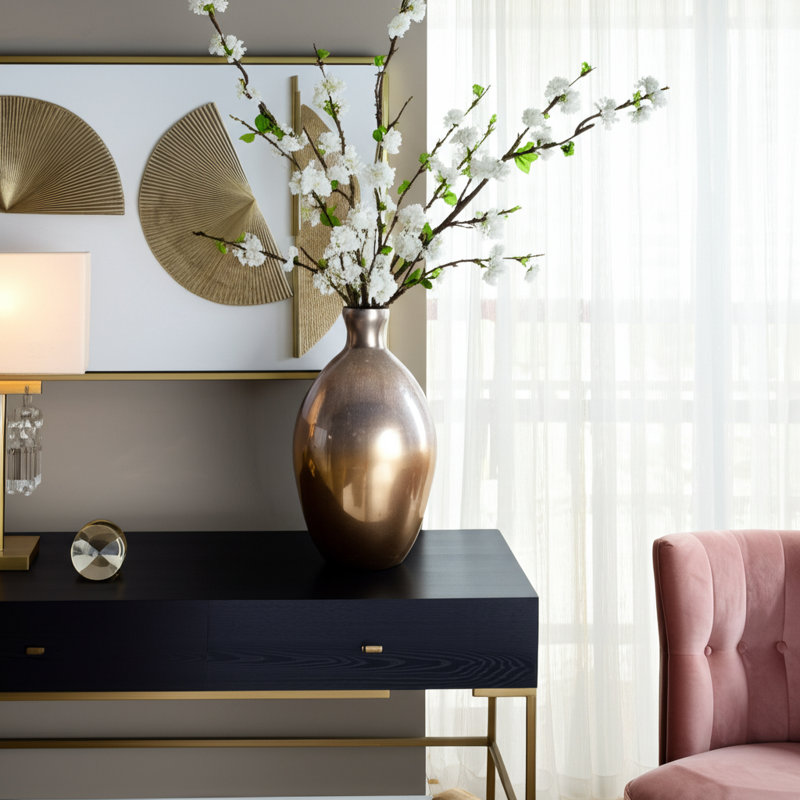 Northguard Table Vase, 18" H x 11" W x 11" D