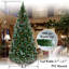 Arbre de noël artificiel pin vert 7 pi bonhomme de neige