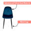 Chaise d'appoint en velours saphir-2126821239-2097934709