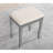 Silver Vanity With Make Up Desk And Stool - Spacious Interior Storage Wooden Beveled Mirror &-1656285398