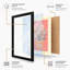 Potted Cactus Mid-Century - Single Picture Frame Print-1429140208-1429140212