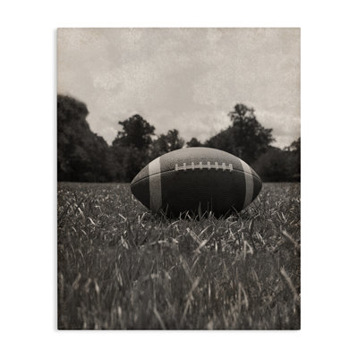 Toile de football rétro, design par Marcus Prime