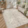 Goldene Boho Animal Washable Living Room Area Rugs, Soft Rugs for Bedroom, Boho Non Slip Carpet