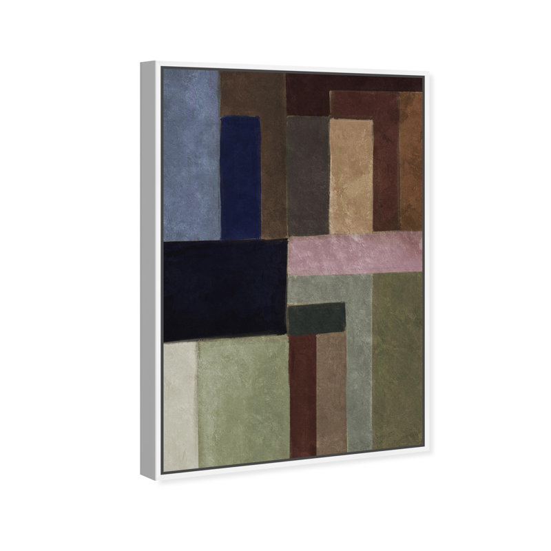 Perfect Fit Print by Oliver Gal, 25" H x 17" W, White Floater Frame
