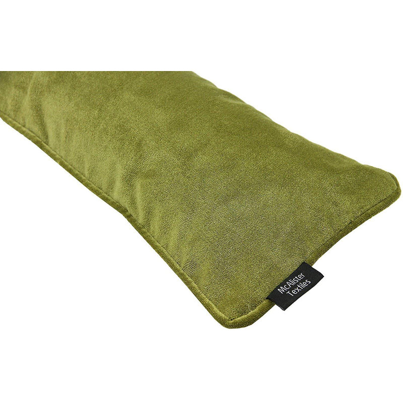 Farreli Fabric Draught Excluder, Lime Green