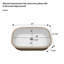 Ceramic Sink, Undermount Bathroom Sink With Overflow