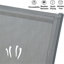 Chaise de patio d'extérieur en polypropylène aluminium avec dossier réglable, chaise longue pour la plage, la cour et le balcon (2 chaises longues)