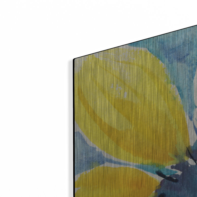 Art mural en métal «Sunny 2» par Kristy riz Red Barrel Studio®, 36 po x 36 po