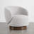 Modern Swivel Barrel Chairs With Wood Base-1809379788