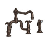 Chesterfield Bridge Faucet with Side Spray