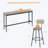 4 Pieces Dining Table Sets, with Fixed Table