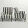 Arching Armchair With Solid Wood Turned Legs and Nailhead Trim