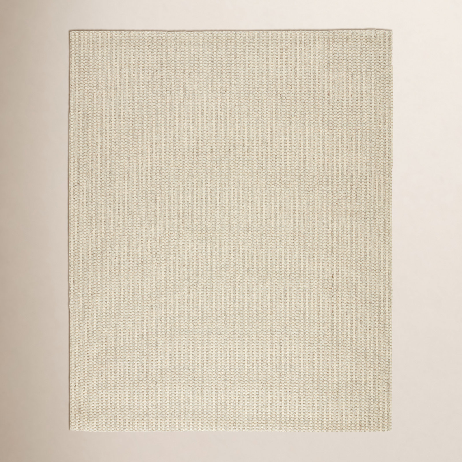 Alton Cream Hand-Woven Striped Wool Jute Rug, Rectangle 9' x 12'