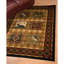 Tapis à bordure jaune Sayre-23261282