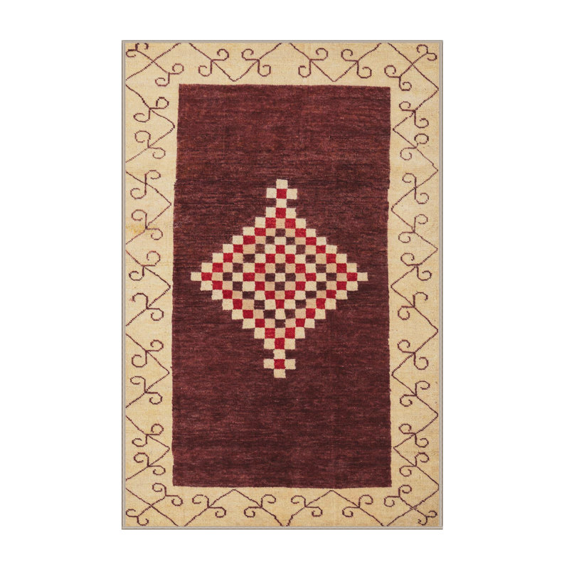Abstract Multi Area Rug, Rectangle 5' x 7'
