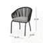 Fauteuil club d'extérieur
