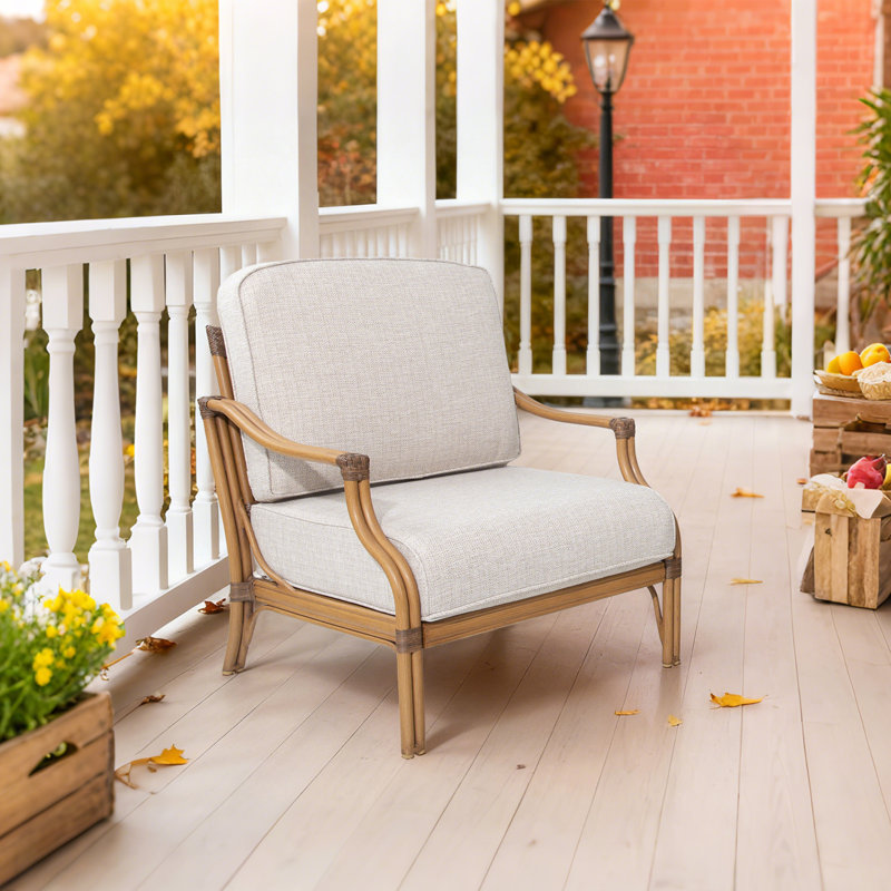 Arcadia Patio Aluminum Club Chair Lounge Chair With Cushions