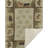 Addison Machine Washable Sherpa Pinecones Throw Blanket