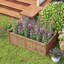 Jardinière Arlmont & Co. avec jardin surélevé 46 po x 24 po x 16 po avec 4 trous de drainage pour patio