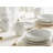 NETTLE 16 Piece Handmade Stoneware Dinnerware Set - Service for 4