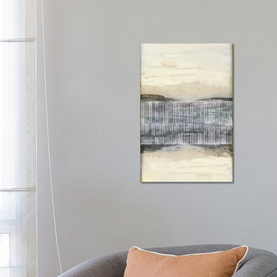 Divided Horizon II by Jennifer Goldberger - Wrapped Canvas Painting