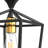 1-Light Lantern Semi Flush Mount