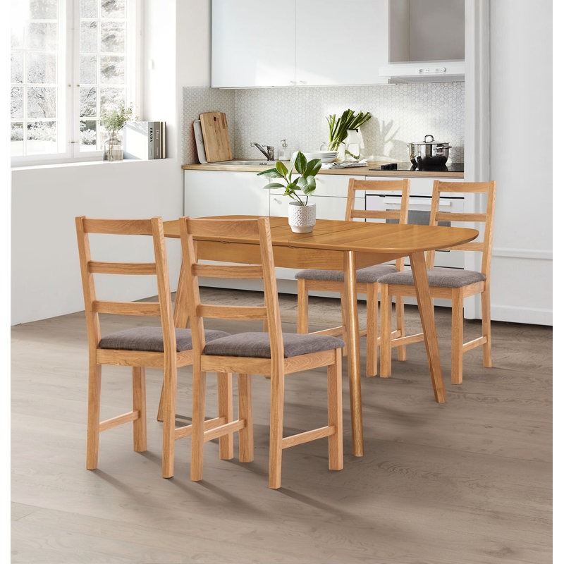 Donnay 4 - Person Butterfly Leaf Dining Set