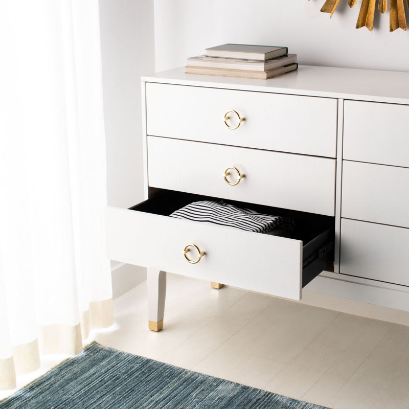Longhin 56'' W 6 - Drawer Dresser, White