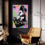 «Trickyhr» par Loui Jover, art mural en verre acrylique-1866655495
