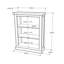 Aviva 90cm H x 70cm W Standard Bookcase-726829565